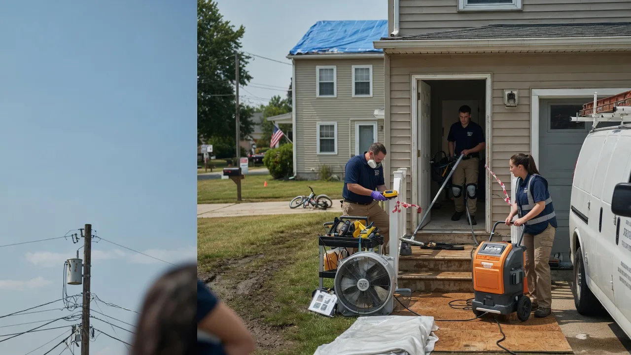 Water Damage Repair in Mexico, IN near me